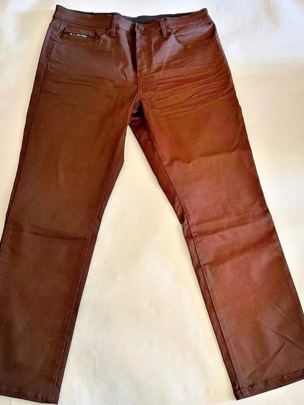 Fried Denim Brown Slim Jeans Waist 38 Length 32
